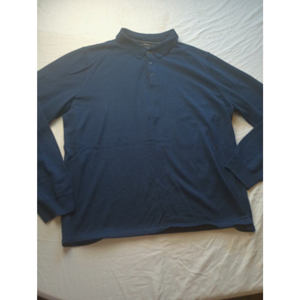 Nordstorm Men 100% Mernio Wool Blue Sweater Size XL Warm Cozy Outdoors